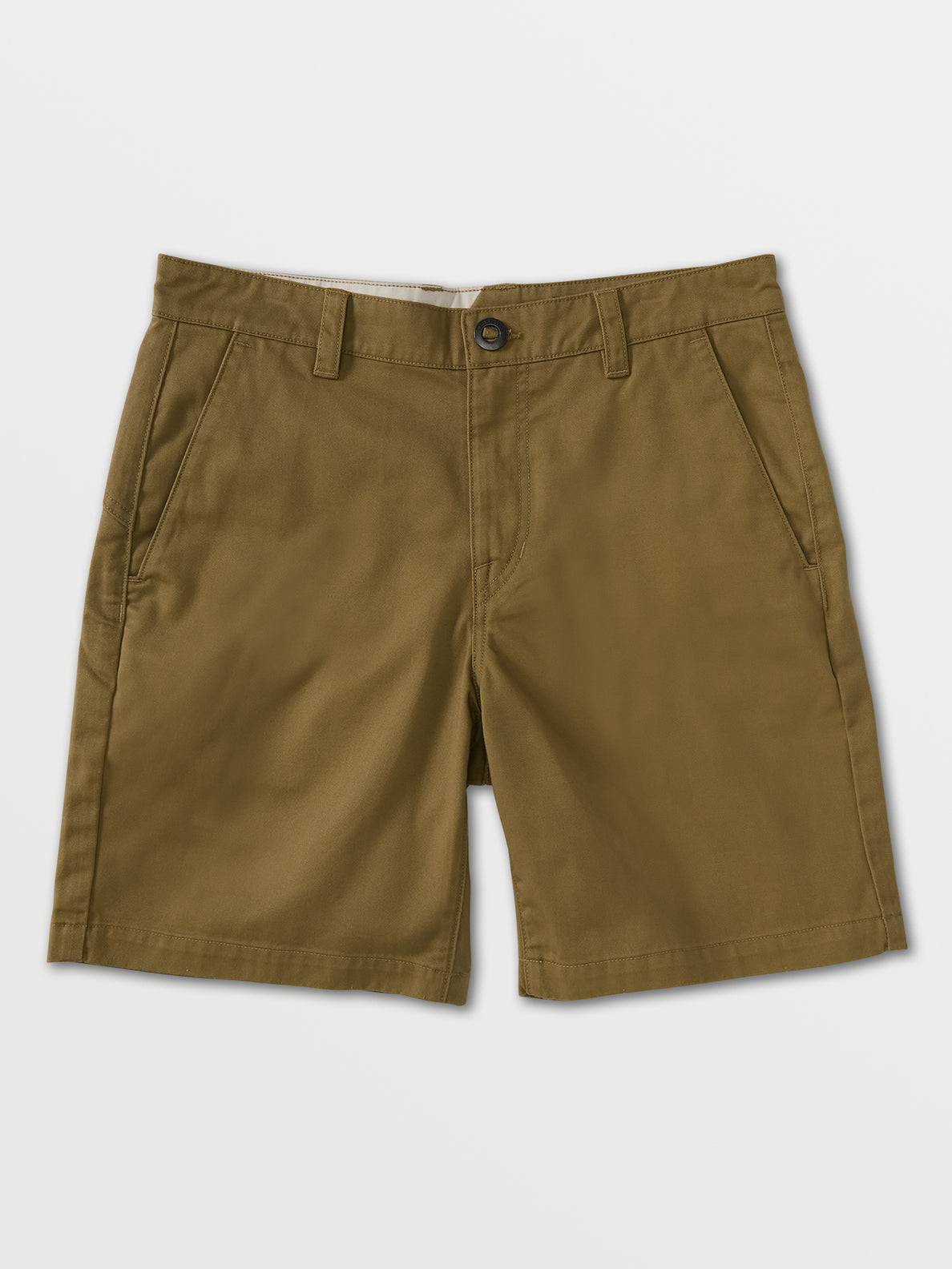Barracks Relaxed Chino Shorts - Dark Khaki – Volcom US