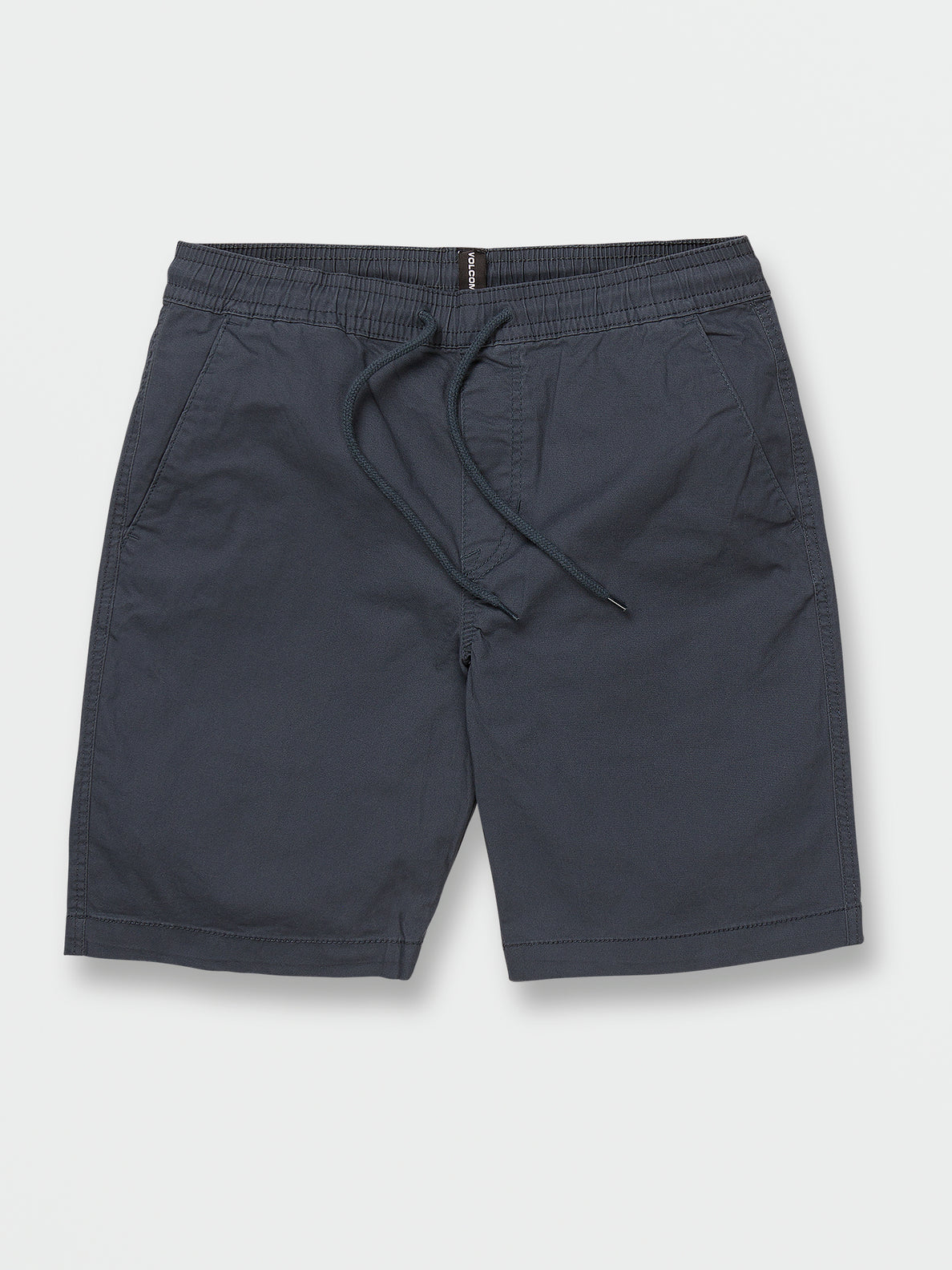 Cleaver Elastic Waist Stretch Shorts - Faded Navy