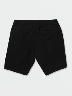 Belmont Elastic Waist Shorts - Black