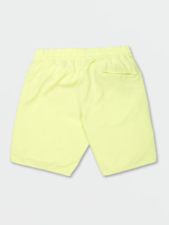 Belmont Elastic Waist Shorts - Shadow Lime
