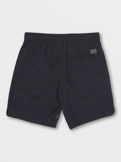 Eddison Elastic Waist Shorts - Black