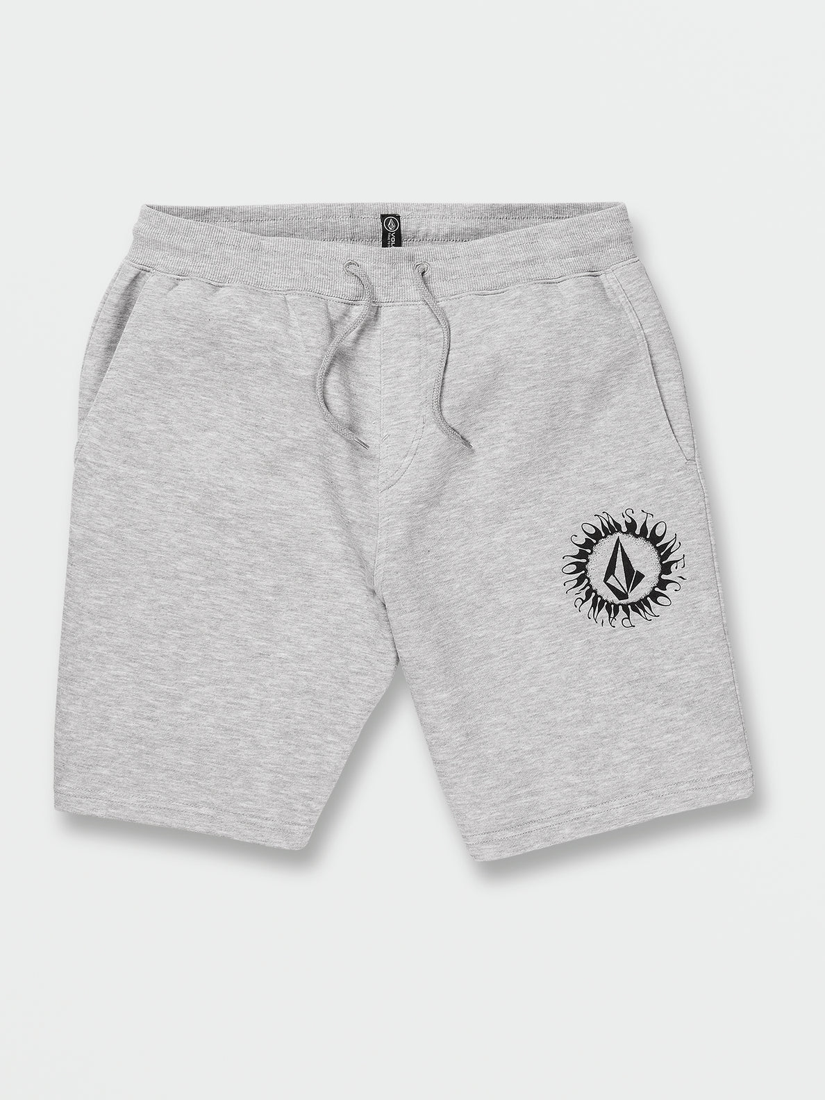 Grey Athletic Fleece Shorts
