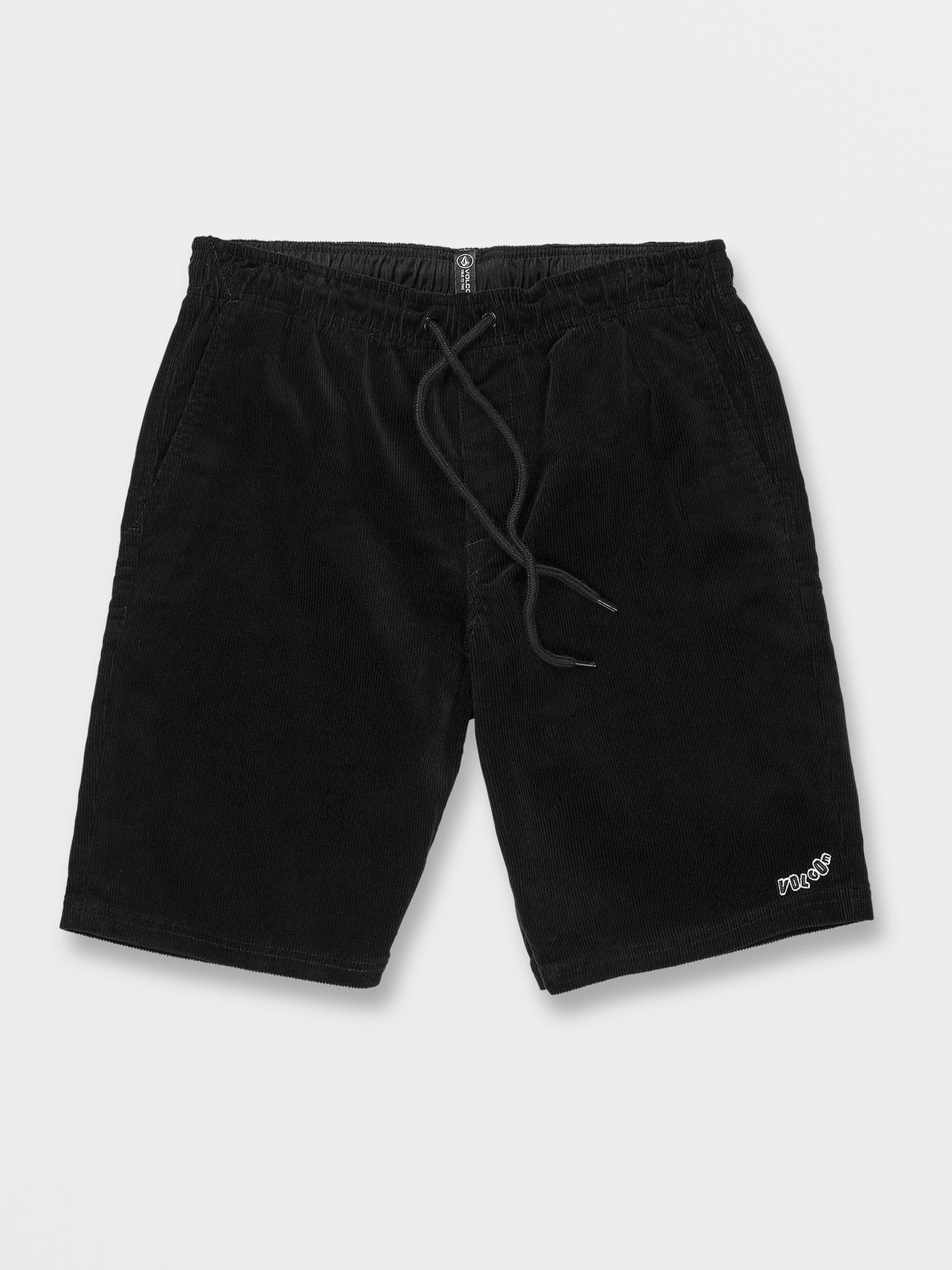 Outer Spaced Elastic Waist Shorts - Black Combo