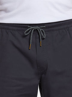 Frickin Elastic Waist Shorts - Charcoal