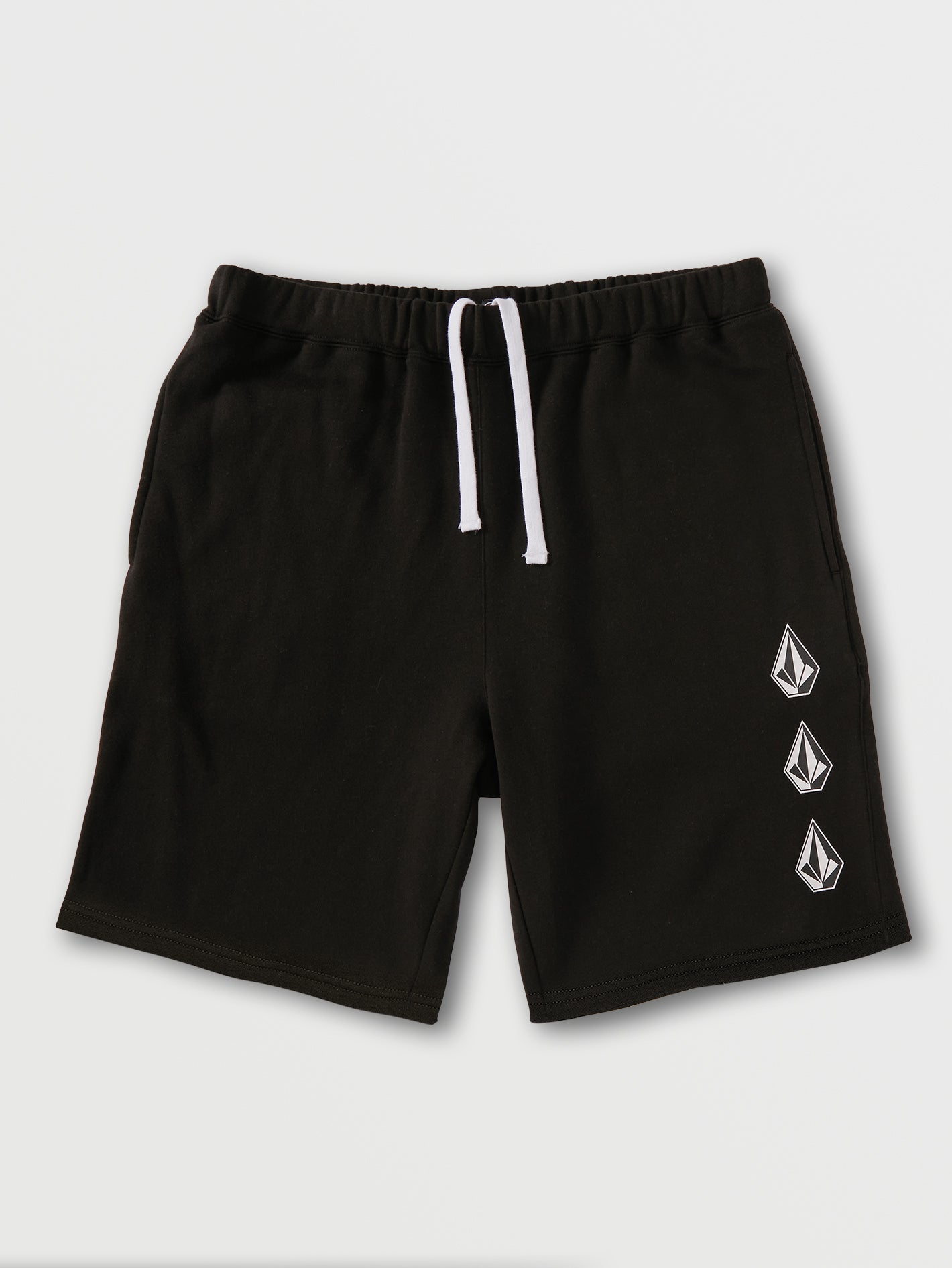 Iconic Stone Fleece Shorts - Black – Volcom US
