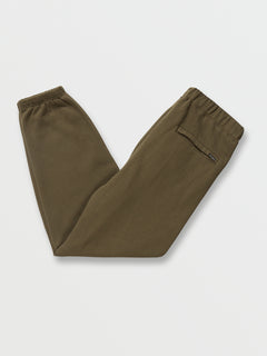 Iconic Stone Fleece Pants - Military (A1232102_MIL) [B]
