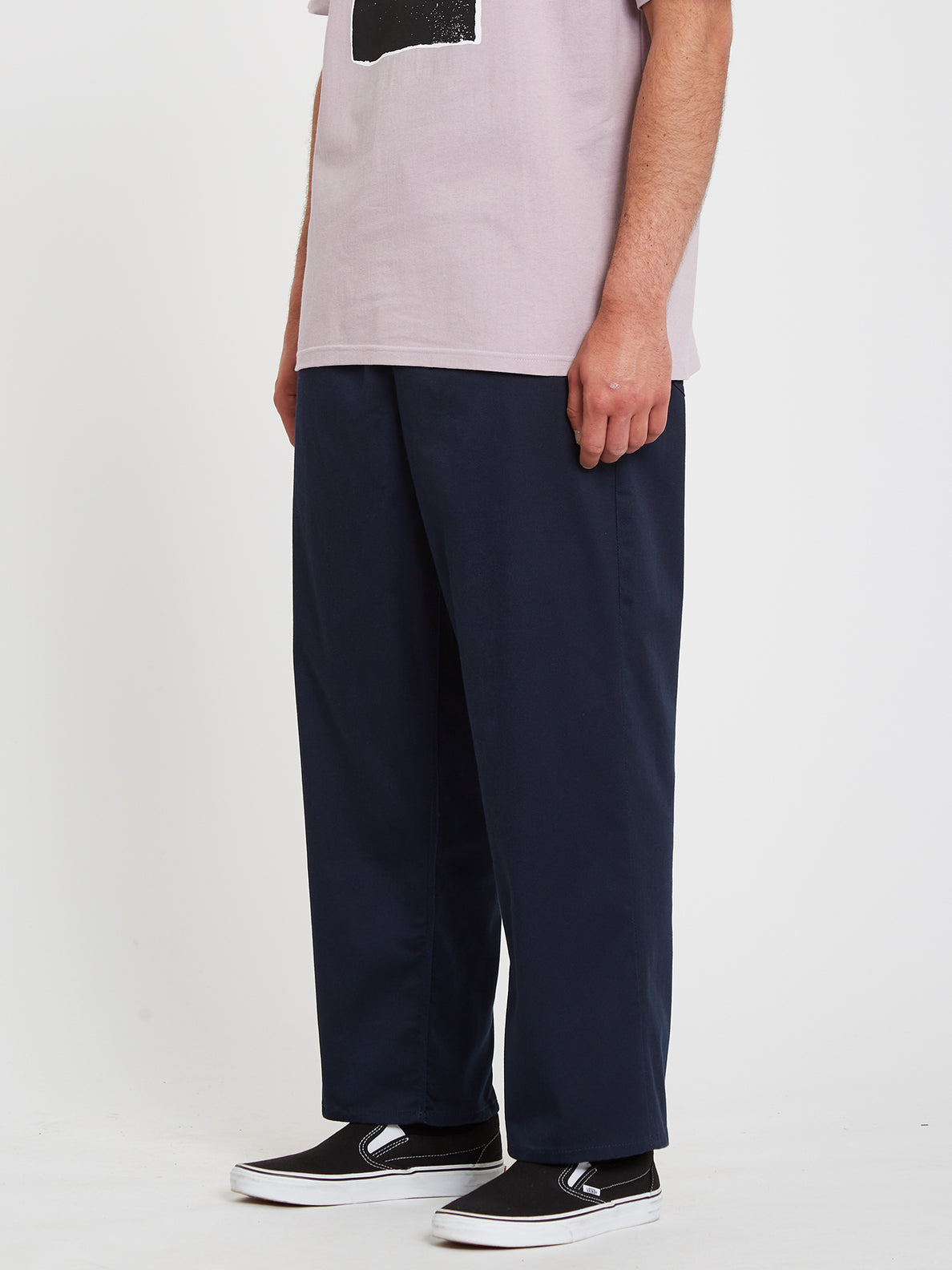 OUTER SPACED SOLID EW PANT - NAVY (A1242004_NVY) [1]