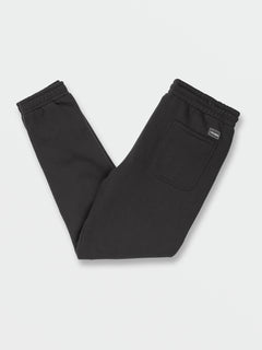 Single Stone Fleece Pants - Black (A1242201_BLK) [B]