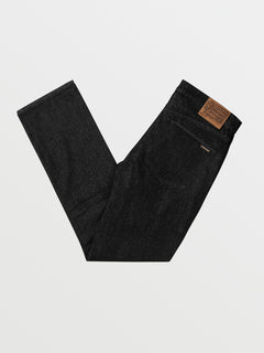 V Vorta Slim Fit Jeans - Rinsed Black