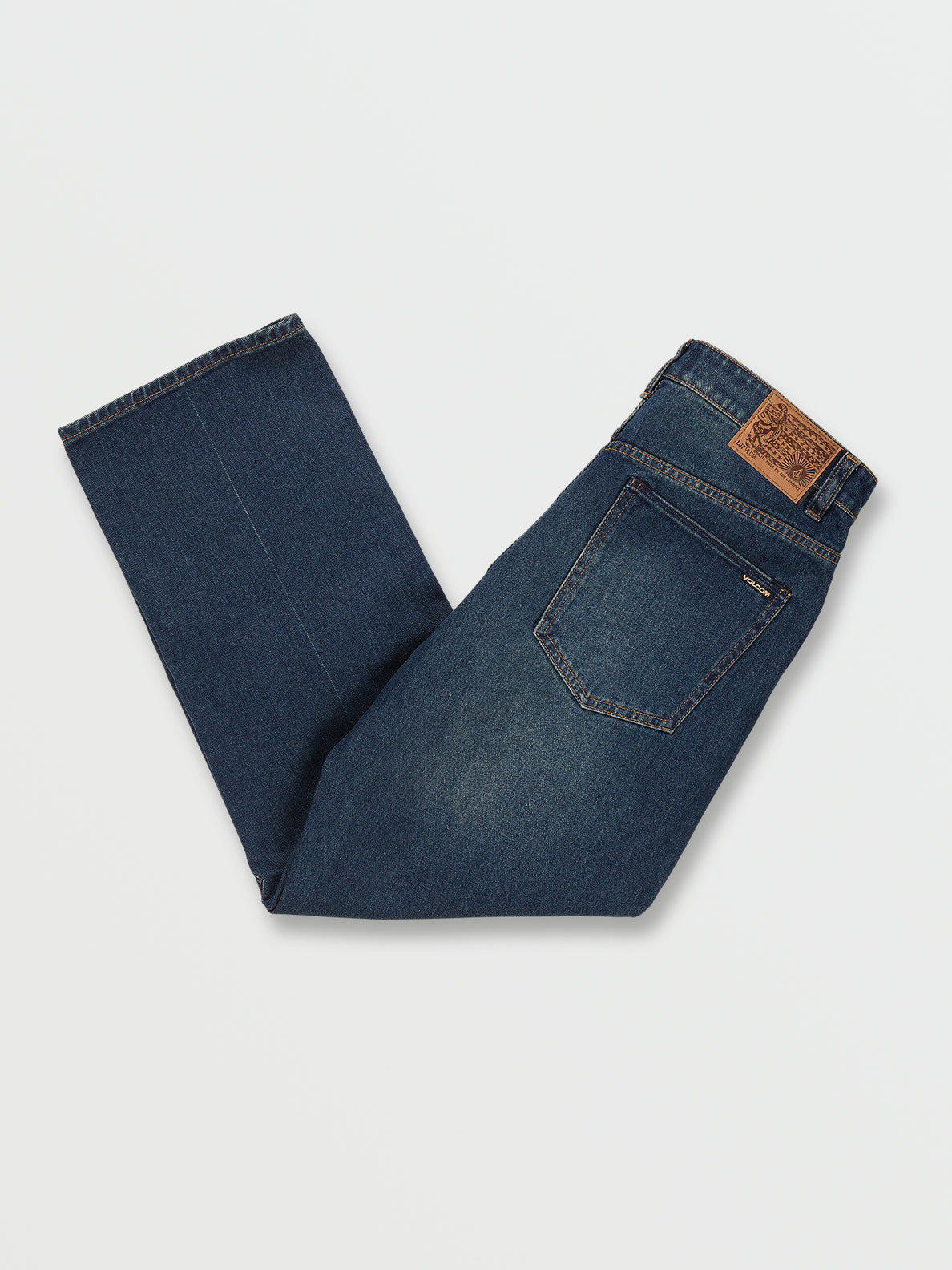 Nailer Loose Tapered Fit Jeans - Matured Blue (A1912304_MBL) [B]