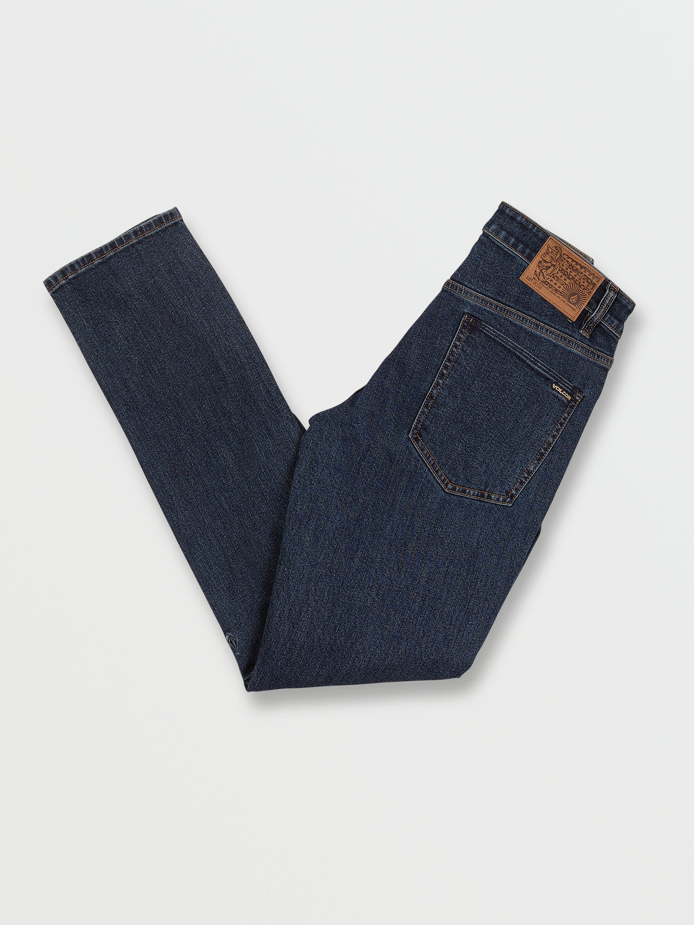 2x4 Skinny Fit Jeans - Dirty Med Blue – Volcom US