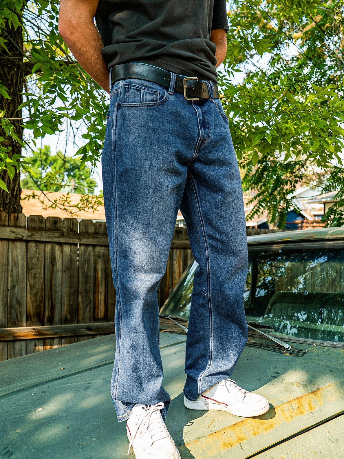 Jakke Hurtig Souvenir Modown Relaxed Fit Jeans - Easy Blue – Volcom US