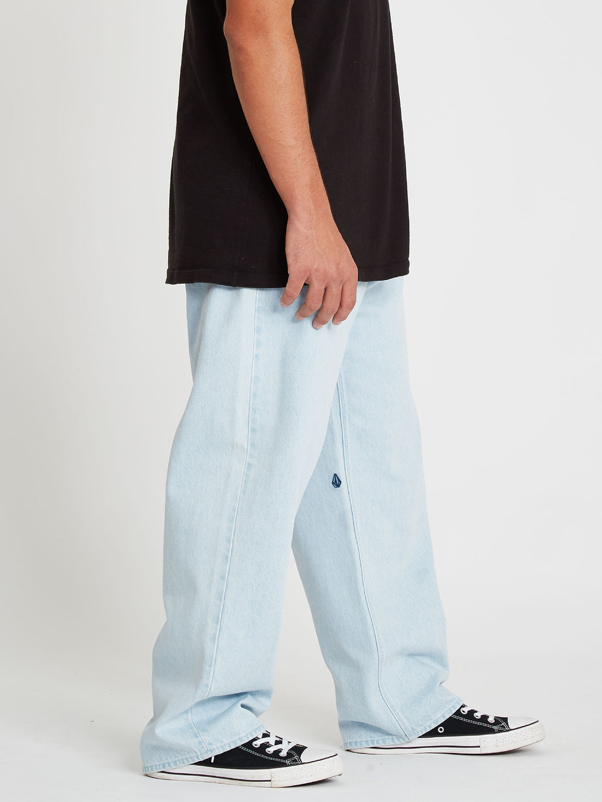 Billow Loose Tapered Fit Jeans - Light Blue – Volcom US