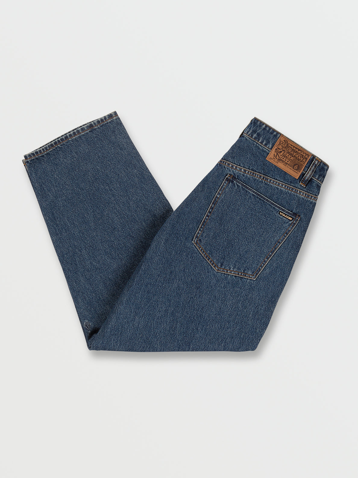 Billow Loose Tapered Fit Jeans - Indigo Ridge Wash – Volcom US