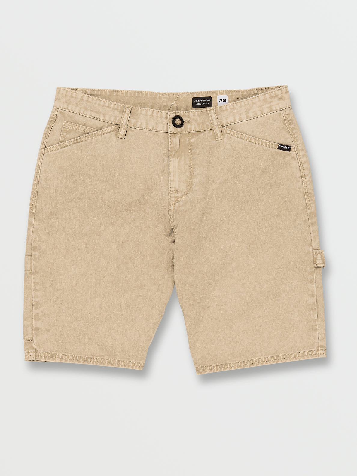 Kraftsman Denim Shorts - Almond (A2012300_ALD) [F]
