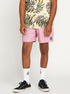 Lido Solid Trunks - Reef Pink