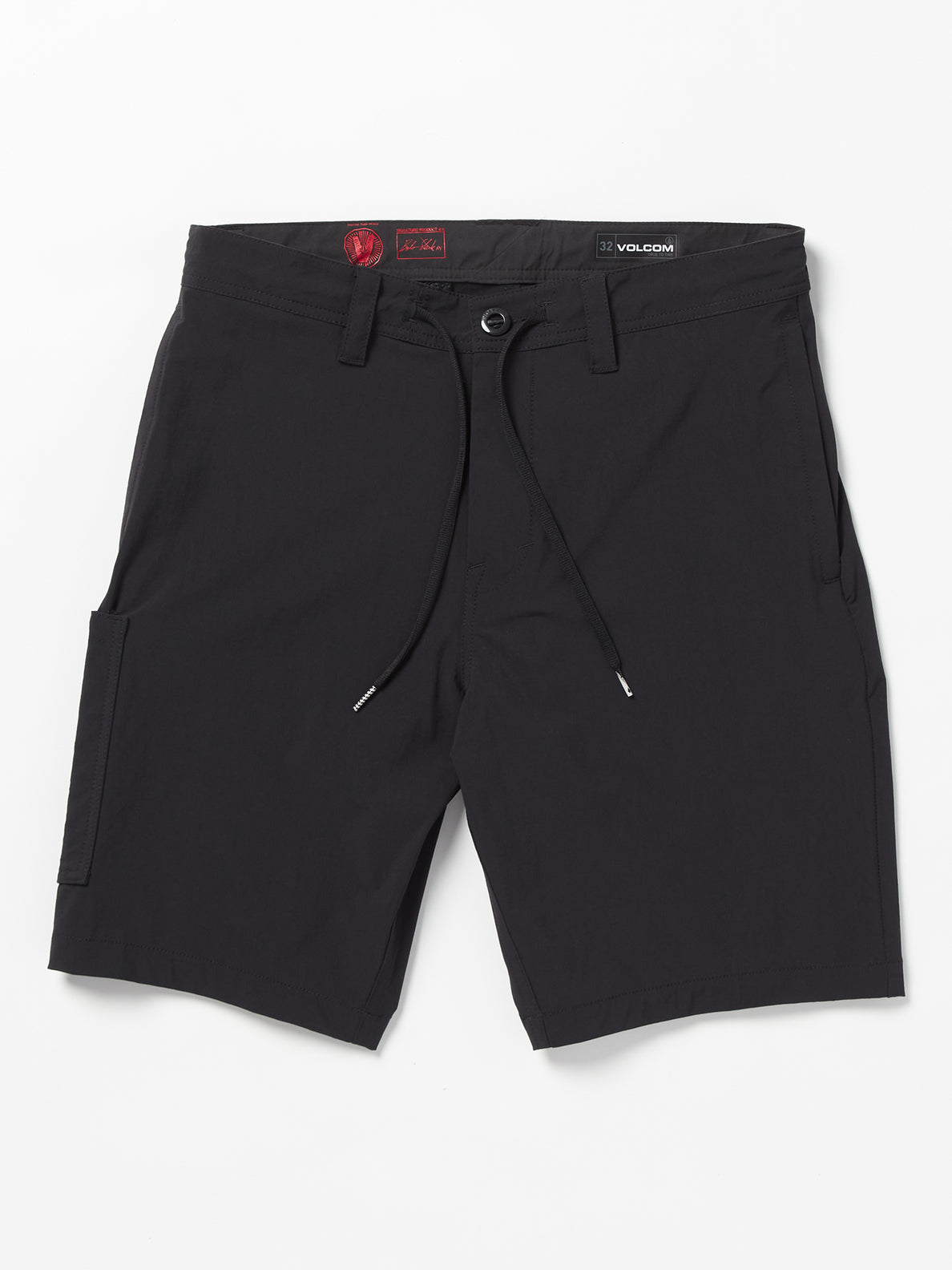 Surf Vitals Balaram Stack Hybrid Shorts - Black (A3232300_BLK) [F]