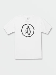 Circle Stones Short Sleeve Tee - White Combo (A3512202_WTC) [F]
