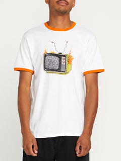 Featured Artist Justin Hager Stoneyvision Short Sleeve Tee - White (A3512322_WHT) [01]