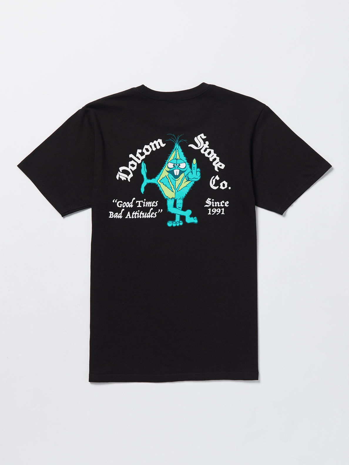 Party Of 1 Short Sleeve Tee - Black (A3532306_BLK) [B]