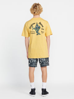 Party Of 1 Short Sleeve Tee - Golden Mustard (A3532306_GLM) [31]