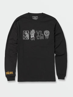 Vaderetro Featured Artist Long Sleeve Tee - Black (A3642200_BLK) [2]