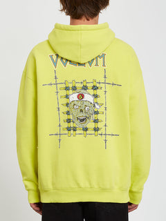 Richard French Sayer Featured Artist Pullover Hoodie - Limeade