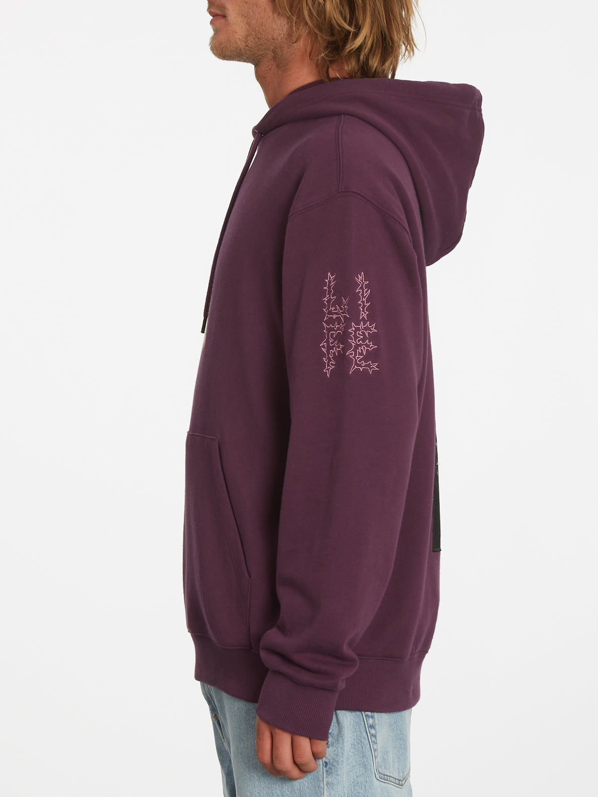 Featured Artist Vaderetro Pullover Hoodie - Mulberry (A4132207_MUL) [1]