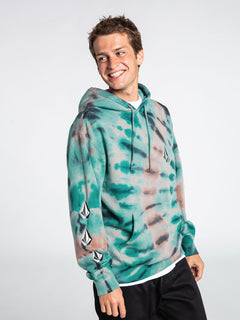 Iconic Stone Plus Pullover Hoodie - Tie Dye (A4142106_TDY) [1]