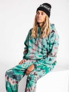 Iconic Stone Plus Pullover Hoodie - Tie Dye (A4142106_TDY) [6]