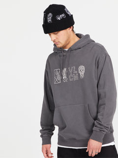 Featured Artist Vaderetro Pullover Hoodie - Black (A4142200_BLK) [F]