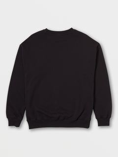 Single Stone Crew Sweatshirt - Black (A4632213_BLK) [B]