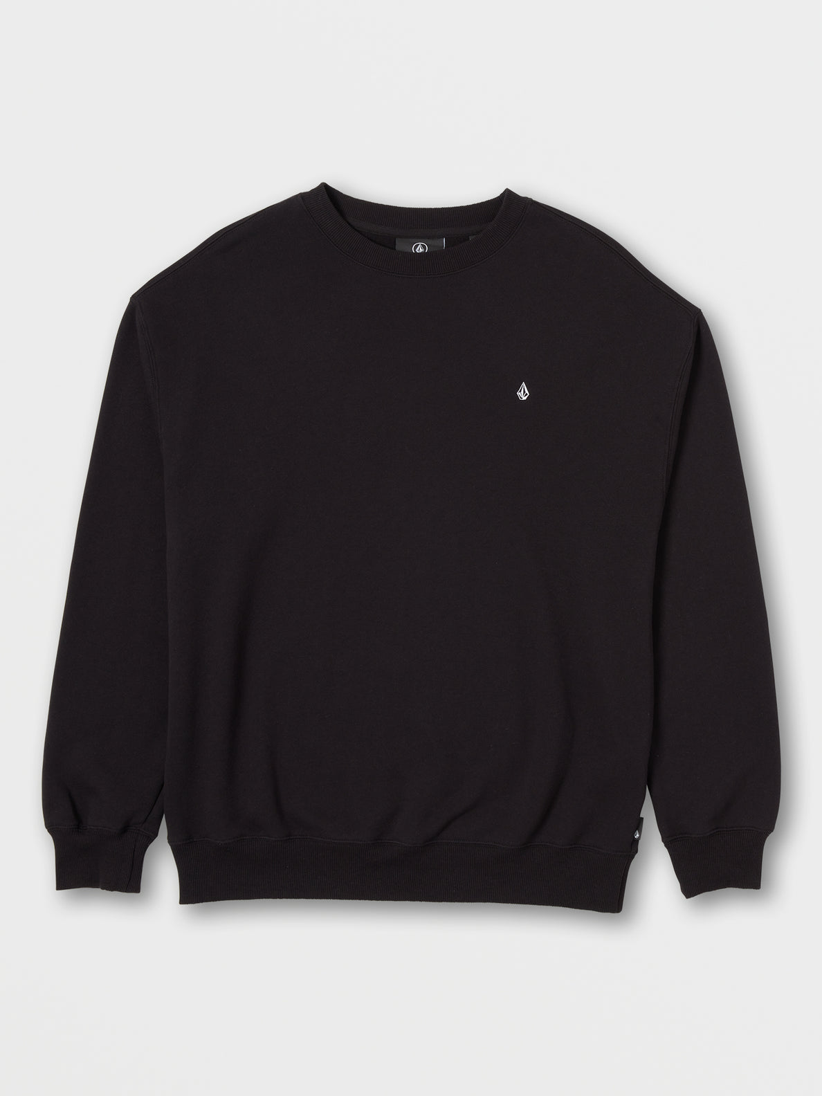 Single Stone Crew Sweatshirt - Black (A4632213_BLK) [F]