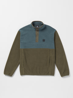 Error92 Mock Neck Pullover Sweatshirt - Bison (A4632300_BSN) [F]