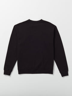Watanite Crew Pullover Sweatshirt - Black (A4632303_BLK) [B]