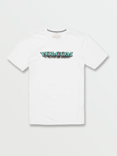 Holograph Short Sleeve Tee - White (A5042107_WHT) [F]