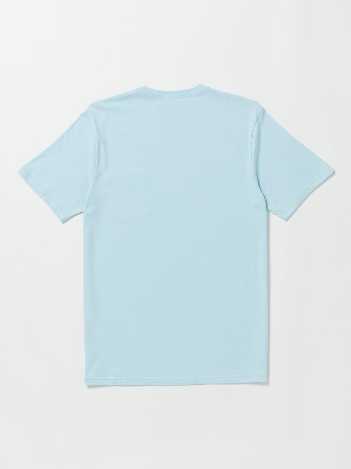 Solid Short Sleeve Pocket Tee - Misty Blue (A5042210_MYB) [B]