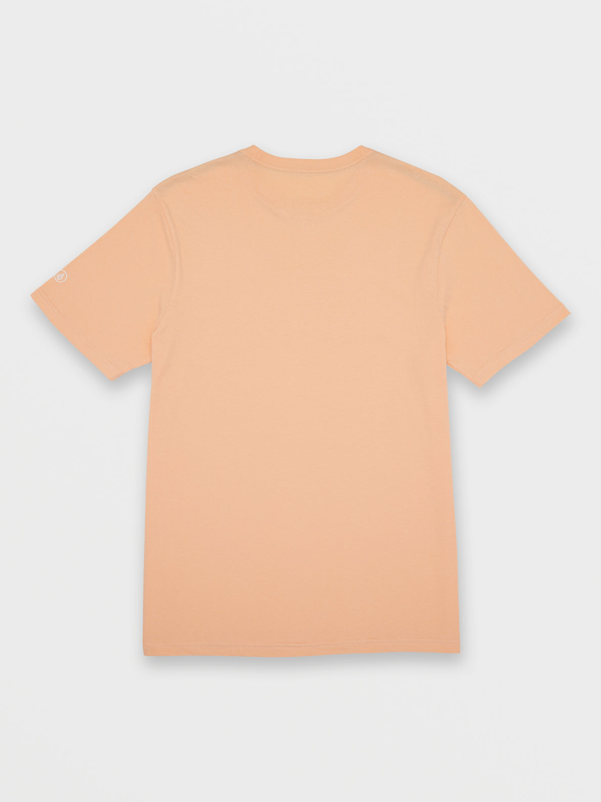 Solid Short Sleeve Pocket Tee - Summer Orange