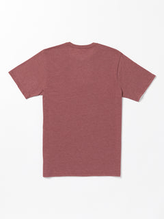 Ninetyfive Short Sleeve Tee Shirt - Oxblood Heather (A5732307_OBH) [B]