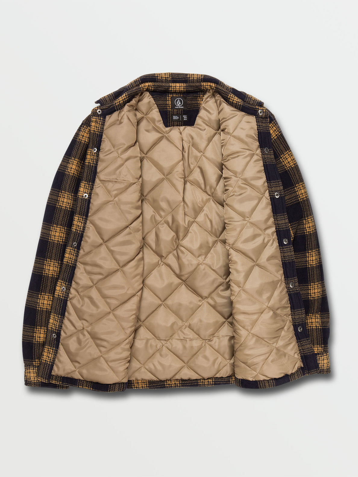 Bowered Fleece Long Sleeve Jacket - Dark Khaki (A5832101_DKA) [1]