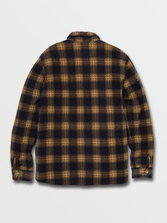 Bowered Fleece Long Sleeve Jacket - Dark Khaki (A5832101_DKA) [B]