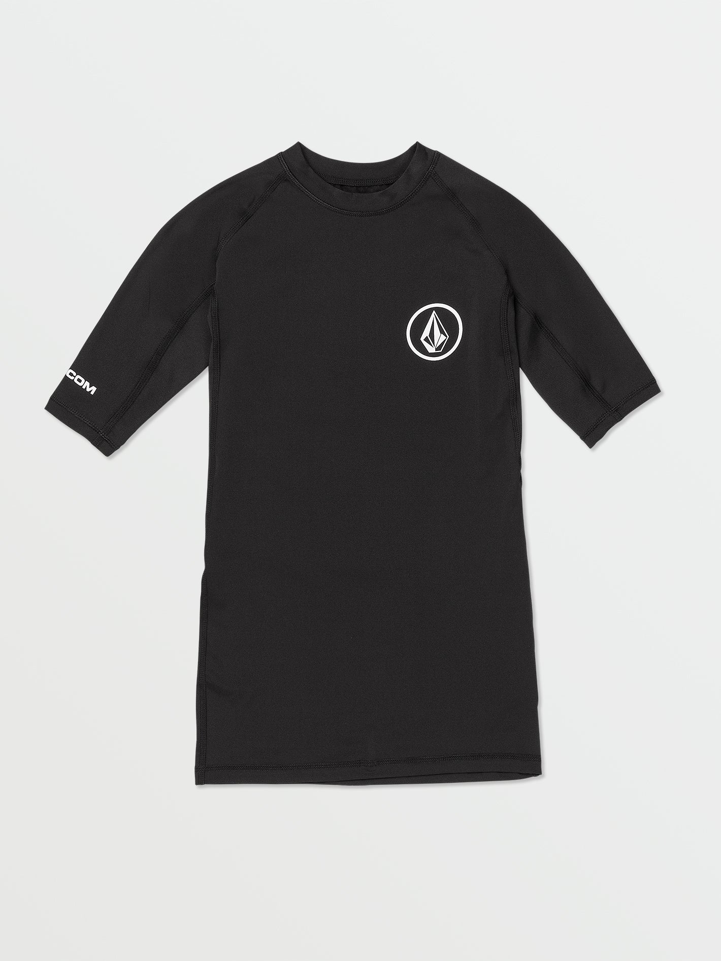 Lido Solid Short Sleeve Shirt - Black