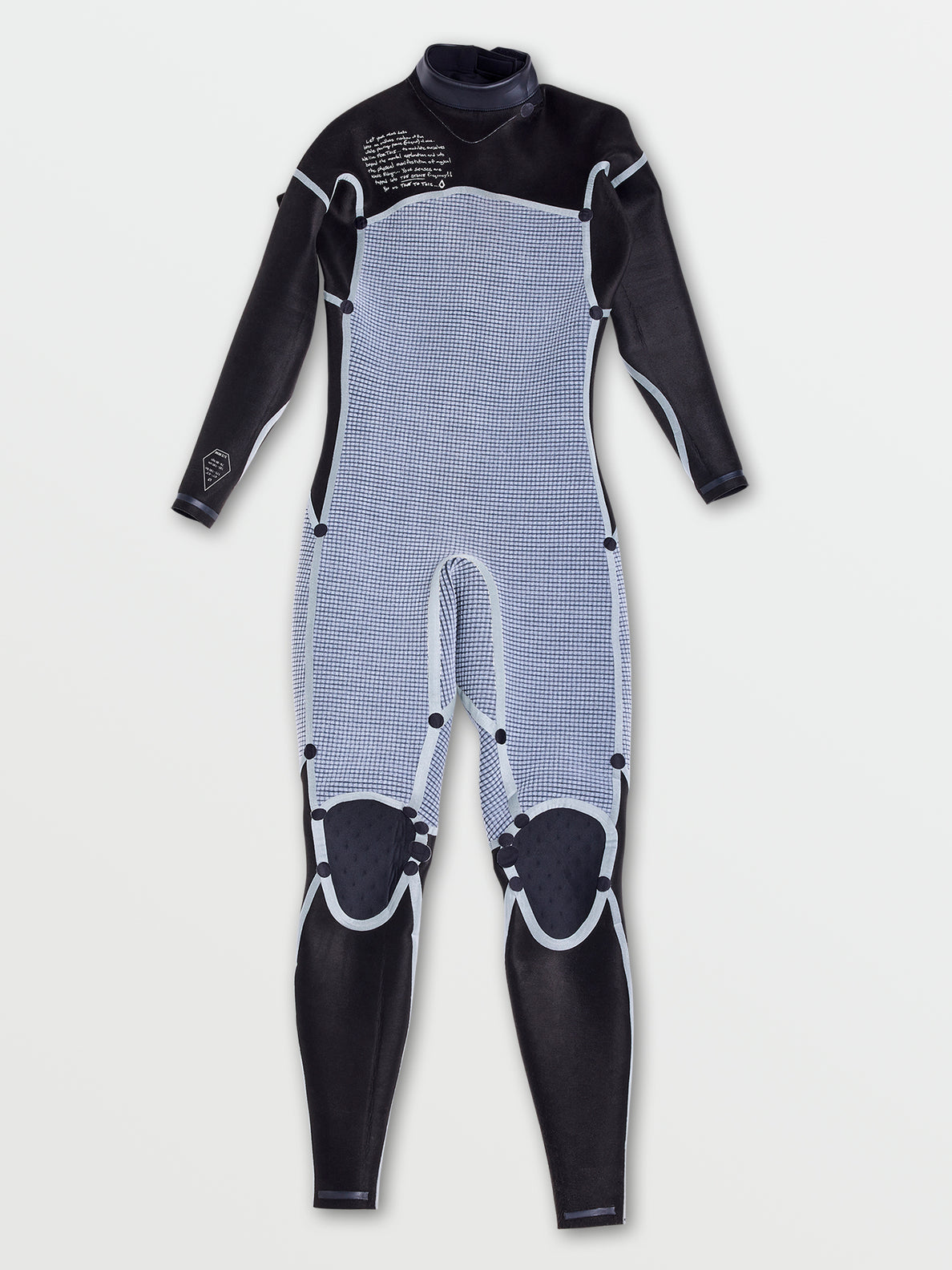 Modulator 3/2mm Long Sleeve Back Zip Wetsuit - Black (2022)
