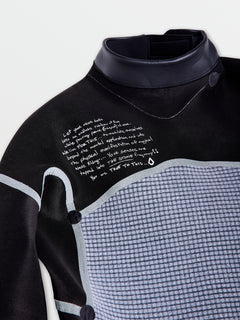 Modulator 4/3mm Long Sleeve Back Zip Wetsuit - Black (2022)