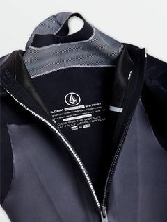 Mens Modulator 4/3mm Long Sleeve Back Zip Fullsuit - Black