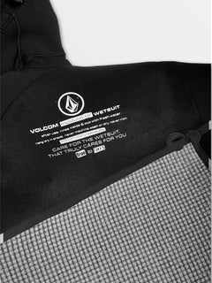 Mens Modulator 4/3mm Hooded Chest Zip Fullsuit - Black (A9532205_BLK) [14]