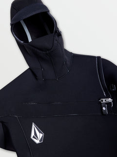 Mens Modulator 4/3mm Hooded Chest Zip Fullsuit - Black (A9532205_BLK) [15]
