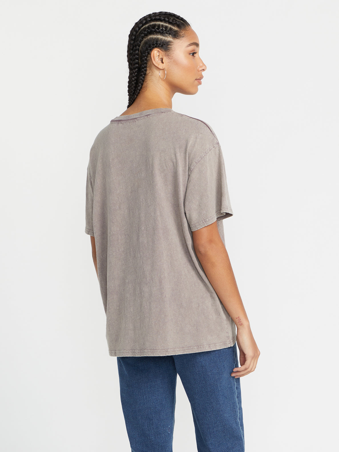 Turnt N Burnt Short Sleeve Shirt - Slate Grey (B0132300_SLT) [B]