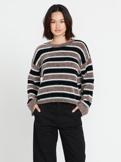 Bubble Tea Sweater - Slate Grey (B0732000_SLT) [F]