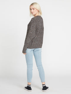 Girl Chat Sweater - Black (B0732208_BLK) [B]